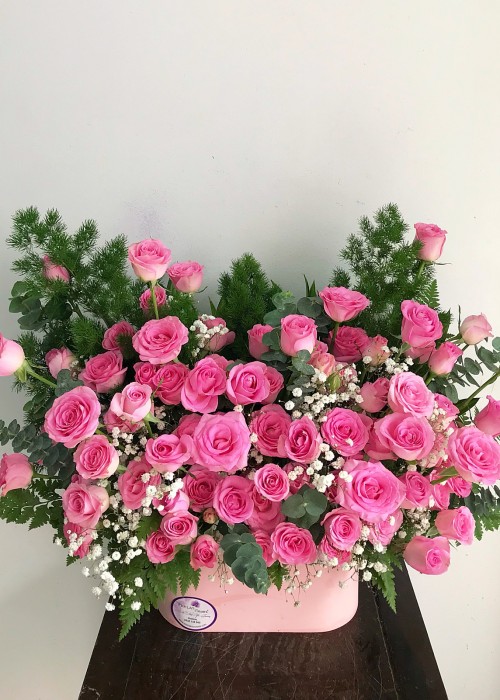 Hộp hoa hồng yêu thương