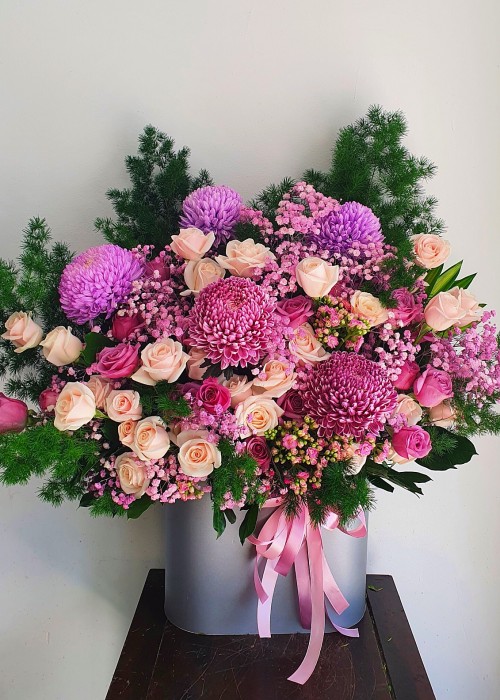 Hộp hoa sinh nhật yêu thương