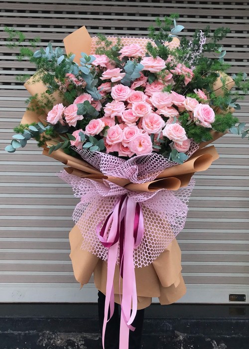 Bó hồng Ohara hồng