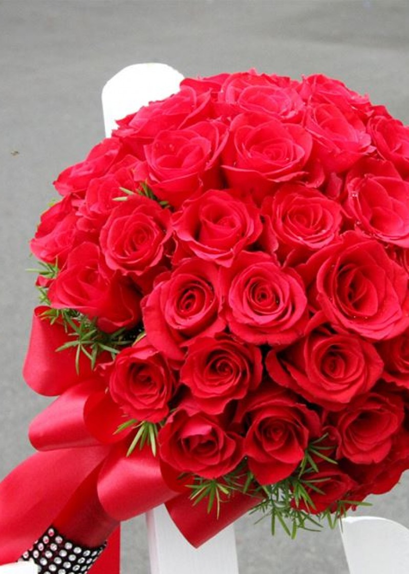 hoa hồng cầm tay cho ngày cưới